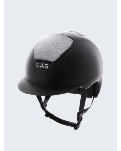 LAS HELMETS - OPERA CRYSTAL BLACK/ARGENTE