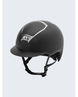 LAS HELMETS - OPERA METAL CROMO BLACK