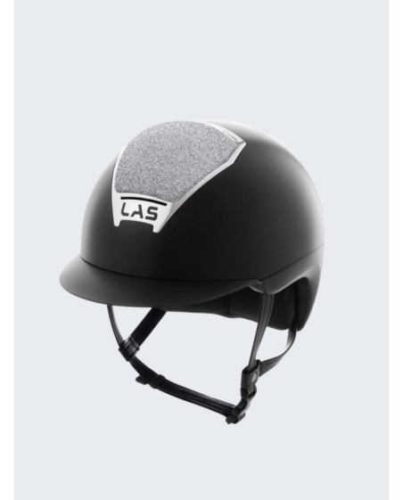 LAS HELMETS - OPERA CRYSTAL BLACK CROMO