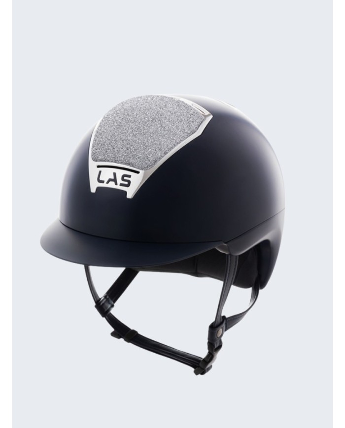 LAS HELMETS - OPERA CRYSTAL BLACK CROMO