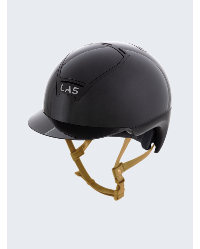 LAS HELMETS - OPERA DOUBLE GLOSSY/MATT BLACK