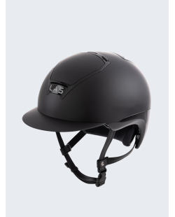 LAS HELMETS - OPERA DOUBLE MATT/GLOSSY BLACK
