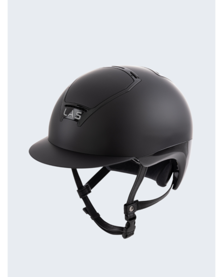 LAS HELMETS - OPERA DOUBLE MATT/GLOSSY BLACK