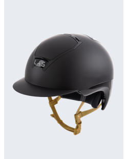 LAS HELMETS - OPERA DOUBLE MATT/GLOSSY BLACK