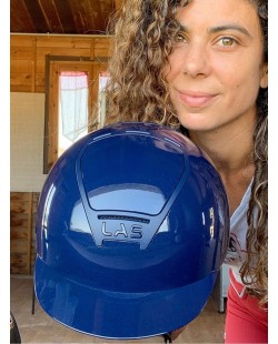 LAS HELMETS - OPERA DOUBLE GLOSSY/MATT BLUE