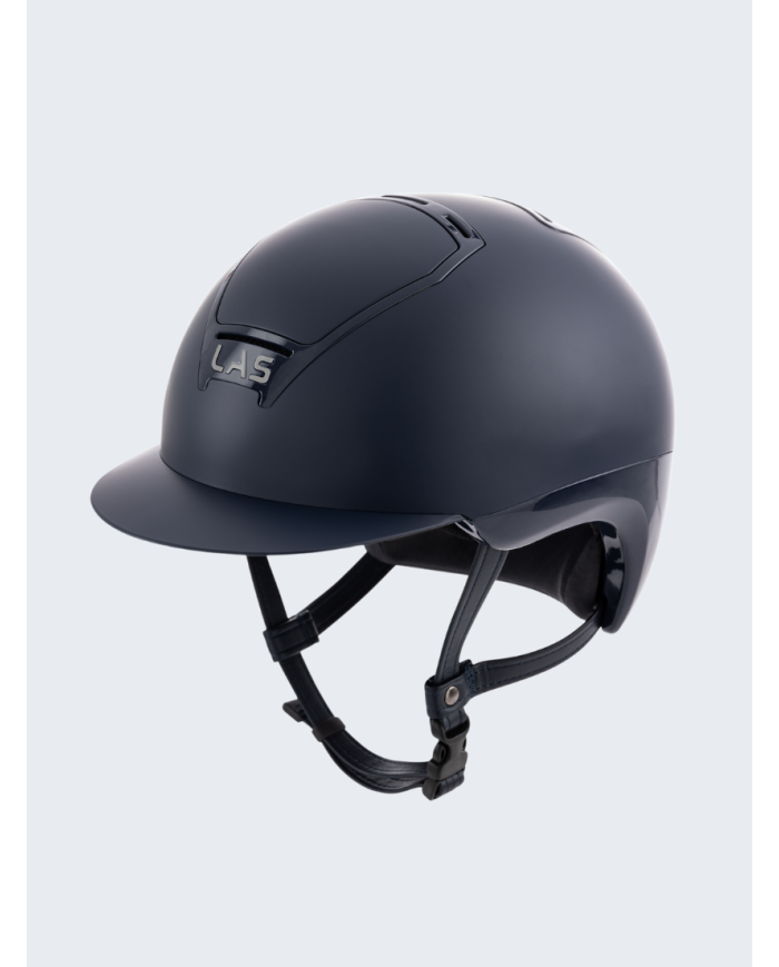 LAS HELMETS - OPERA DOUBLE MATT/GLOSSY BLUE