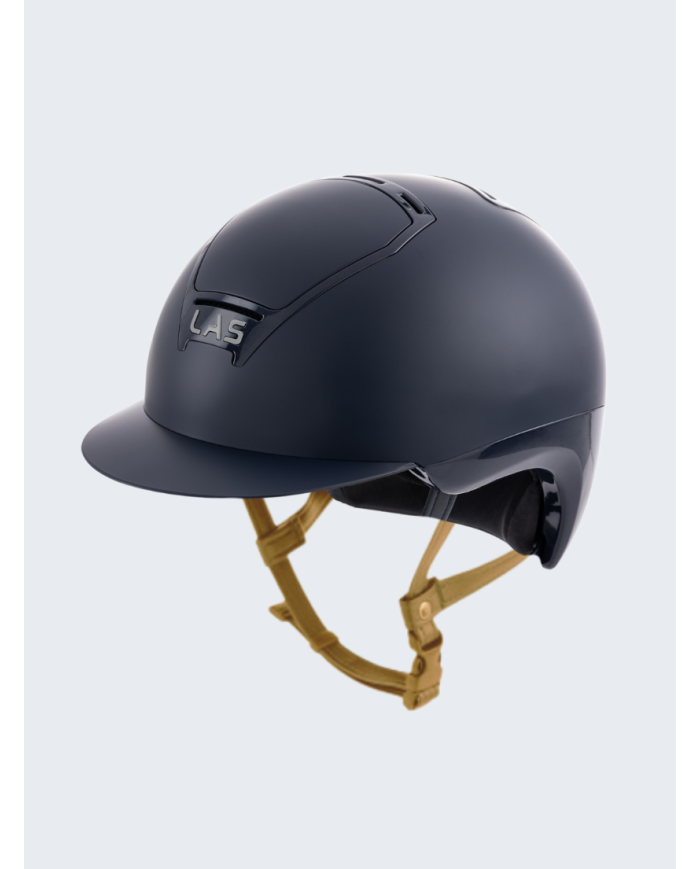 LAS HELMETS - OPERA DOUBLE MATT/GLOSSY BLUE