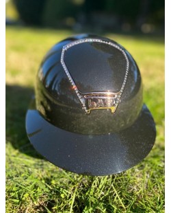 LAS HELMETS - OPERA CORNICE CRYSTAL BLACK/ROSEGOLD