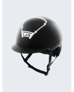 LAS HELMETS - OPERA CORNICE CRYSTAL BLACK/CROMO