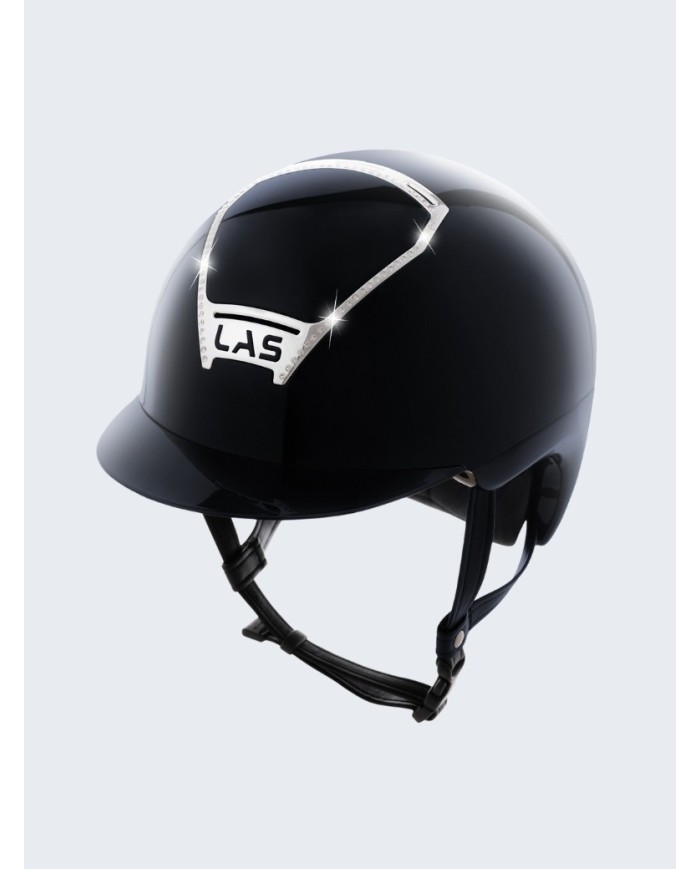 LAS HELMETS - OPERA CORNICE CRYSTAL BLUE/CROMO