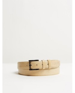 Kingsley  - ceinture snake beige