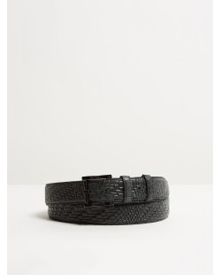 Kingsley - ceinture Braide Black