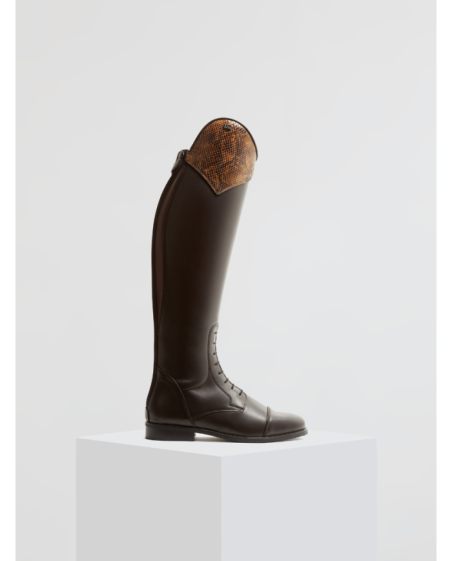 Kingsley - ASPEN marron top python brown