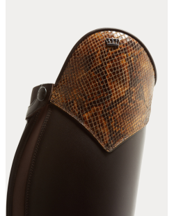 Kingsley - ASPEN marron top python brown