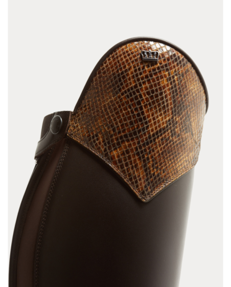 Kingsley - ASPEN marron top python brown