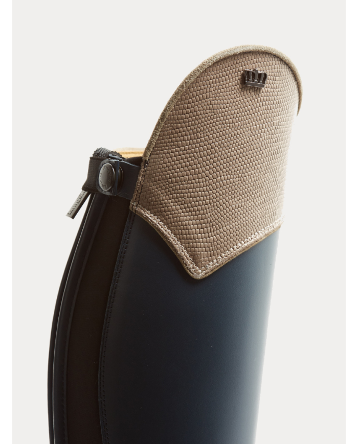 Kingsley - ASPEN bleu top snake beige