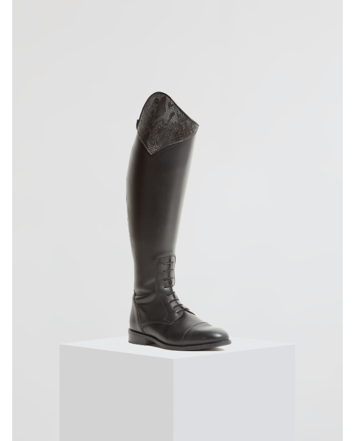 Kingsley - ASPEN noire top python special black