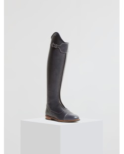 Kingsley - LONDON en cuir grainé gris