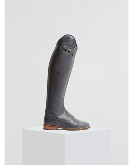 Kingsley - LONDON en cuir grainé gris