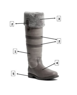 Kingsley - HELSINKI waterproof black & brown