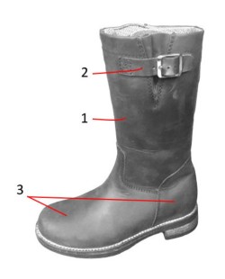 Kingsley - Oslo black & brown (waterproof)