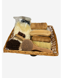 Coffret de brosses et accessoires en bois SHOWTIME