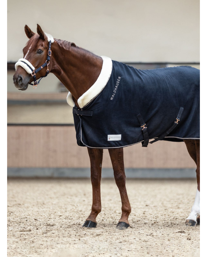 WALDHAUSEN - Couverture polaire Modern Rosé