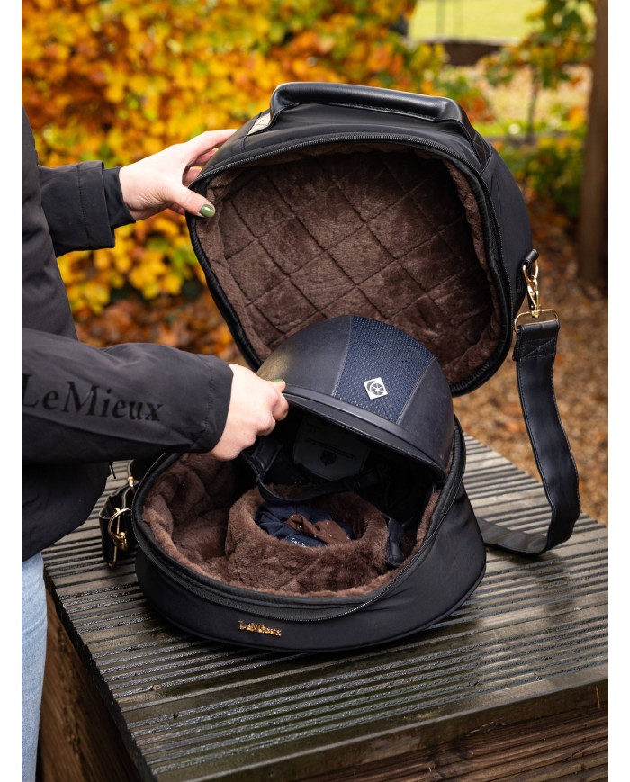 Coffre à casque Luxe noir