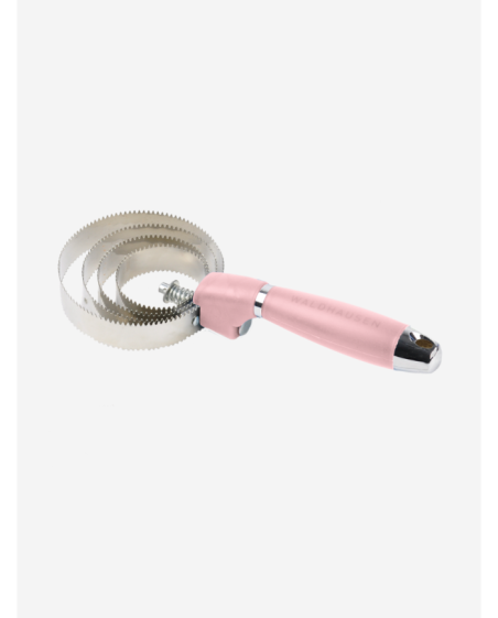 WALDHAUSEN - Etrille métallique ronde avec poignée en gel