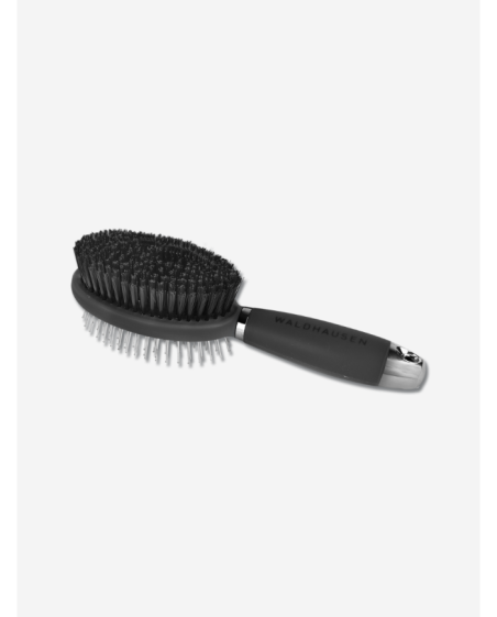 Brosse double avec poignée en gel