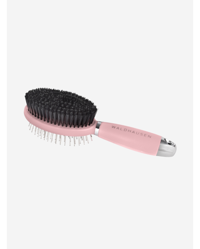 Brosse double avec poignée en gel