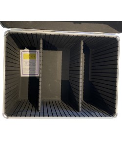 IRH - Boite de pansage Shiny Classic Noir Croco