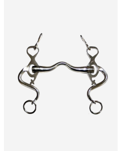 Mors Portugais avec embouchure Douce et branche en S
