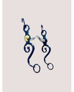 Mors Haute École en fer Bruni avec embouchure en Inox