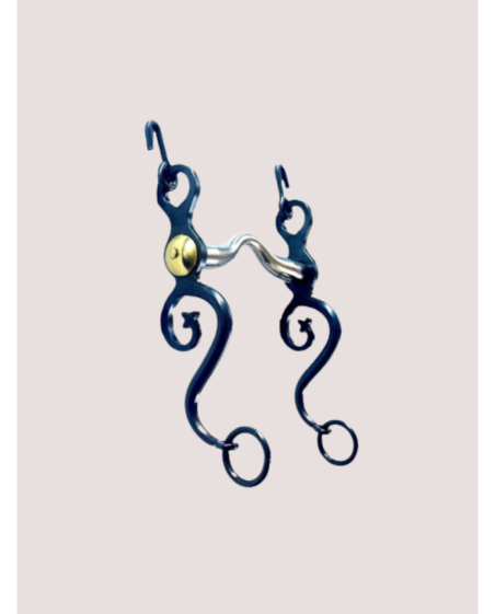 Mors Haute École en fer Bruni avec embouchure en Inox