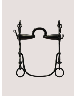 Mors Vaquero avec embouchure nº11 barre courbe