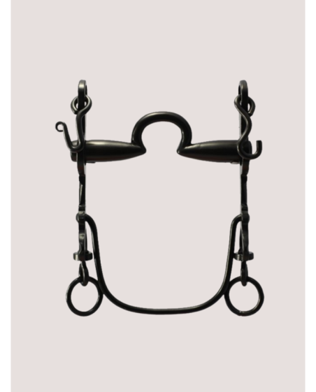 Mors Vaquero avec embouchure nº11 barre courbe