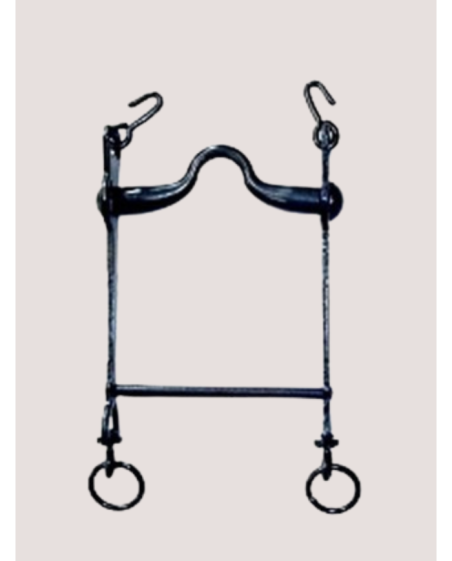 Mors Vaquero avec embouchure nº0 barre droite