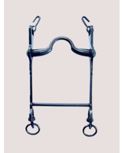 Mors Vaquero avec embouchure nº1 barre droite