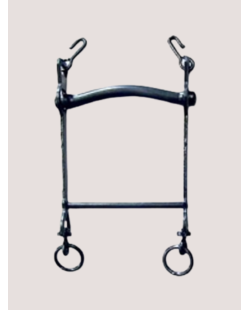 Mors Vaquero avec embouchure nº4 barre droite