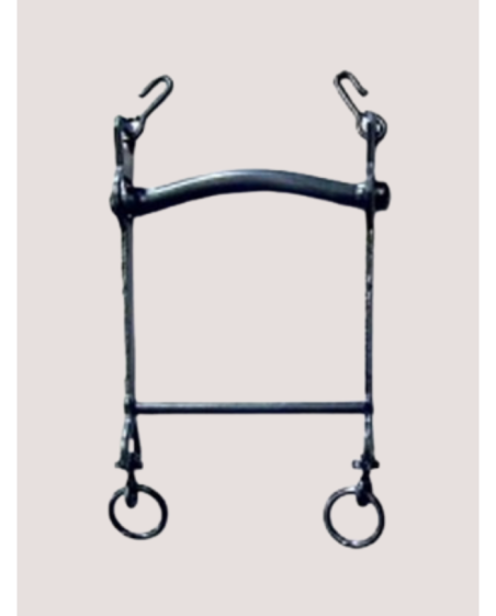 Mors Vaquero avec embouchure nº4 barre droite