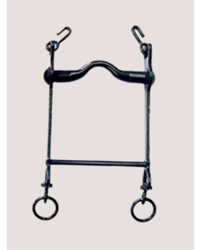 Mors Vaquero avec embouchure nº7 barre droite