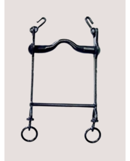 Mors Vaquero avec embouchure nº7 barre droite