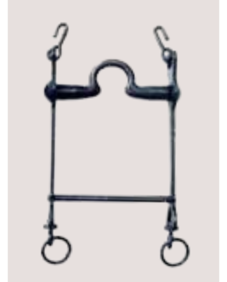 Mors Vaquero avec embouchure nº11 barre droite