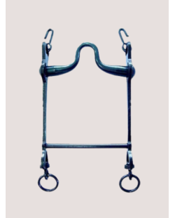 Mors Vaquero avec embouchure nº9 barre droite