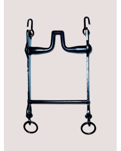 Mors Vaquero avec embouchure nº8 barre droite