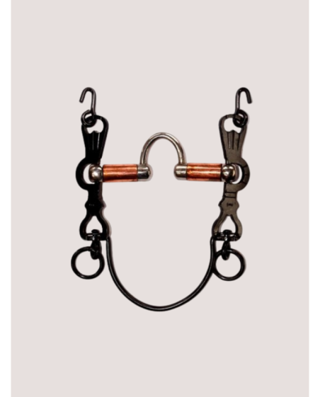 Mors Vaquero avec embouchure nº5 barre courbe