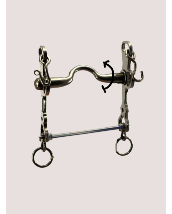 Mors Vaquero avec Pont Plat