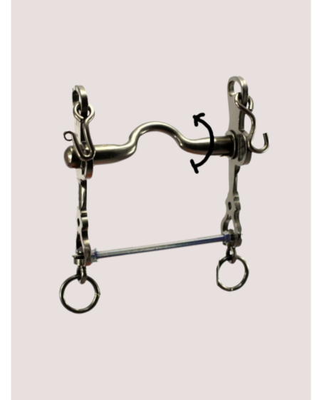 Mors Vaquero avec Pont Plat