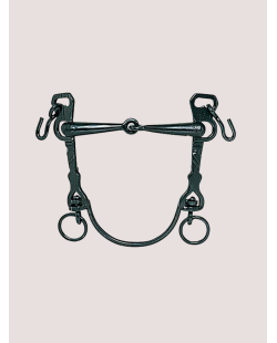 Mors vaquero embouchure N°12  barre courbe